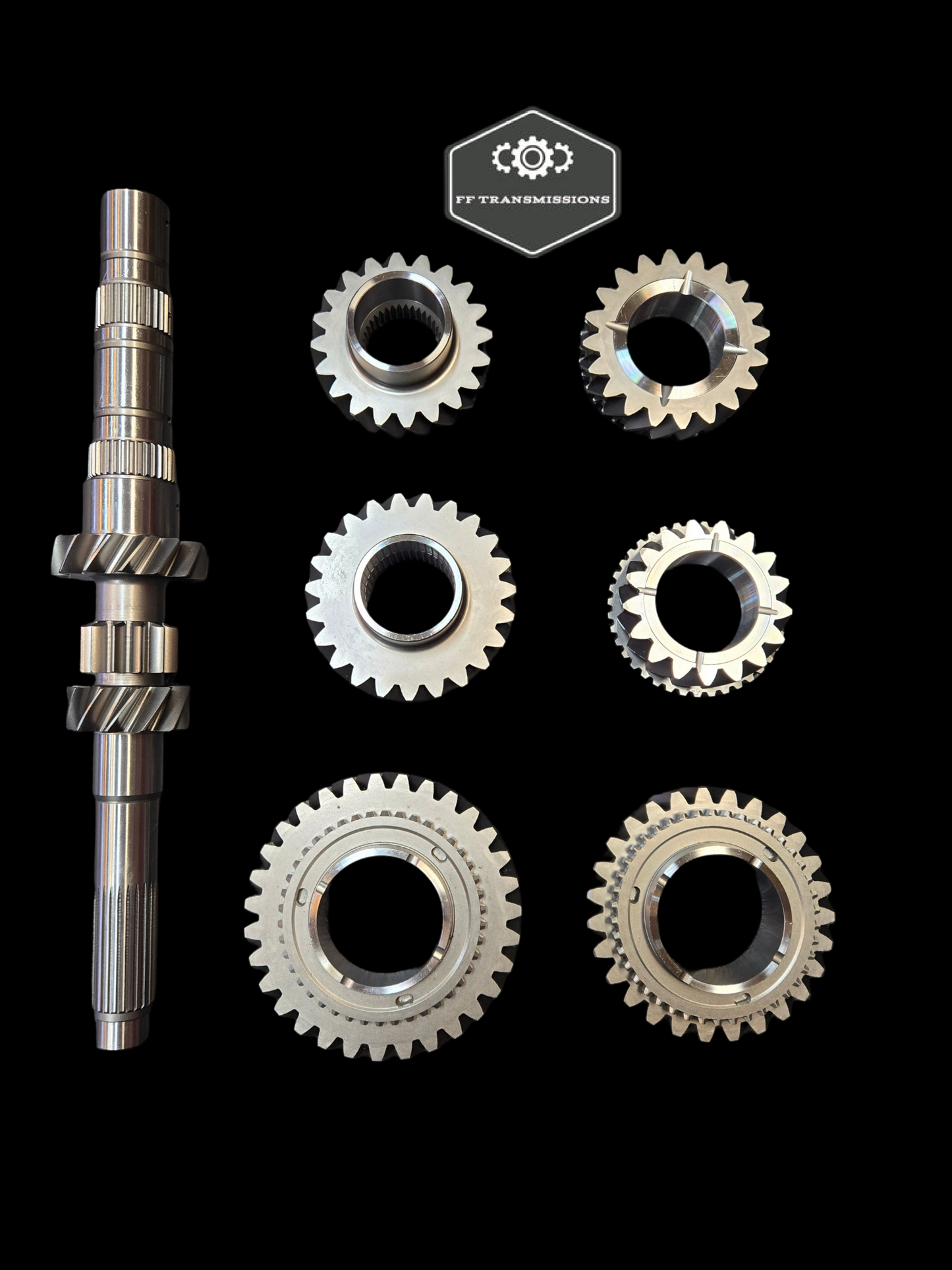 FF TRANSMISSIONS HELICAL CUT TURBO SYNCHRO GEARS HONDA K SERIES K20&K24 1-4