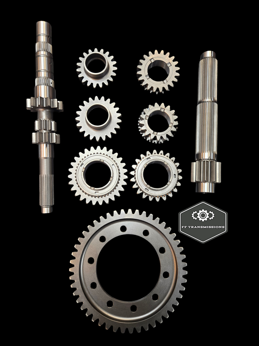 FF TRANSMISSIONS HONDA K SERIES STRAIGHT CUT SYNCHRO GEARS 1-4 & FINAL DRIVE