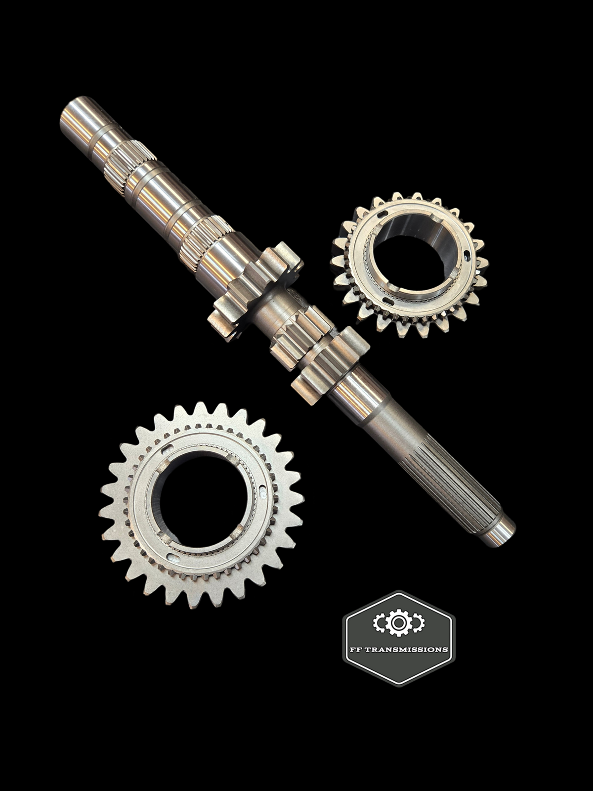 FF TRANSMISSIONS HONDA K SERIES STRAIGHT CUT SYNCHRO GEARS 1-2 V2