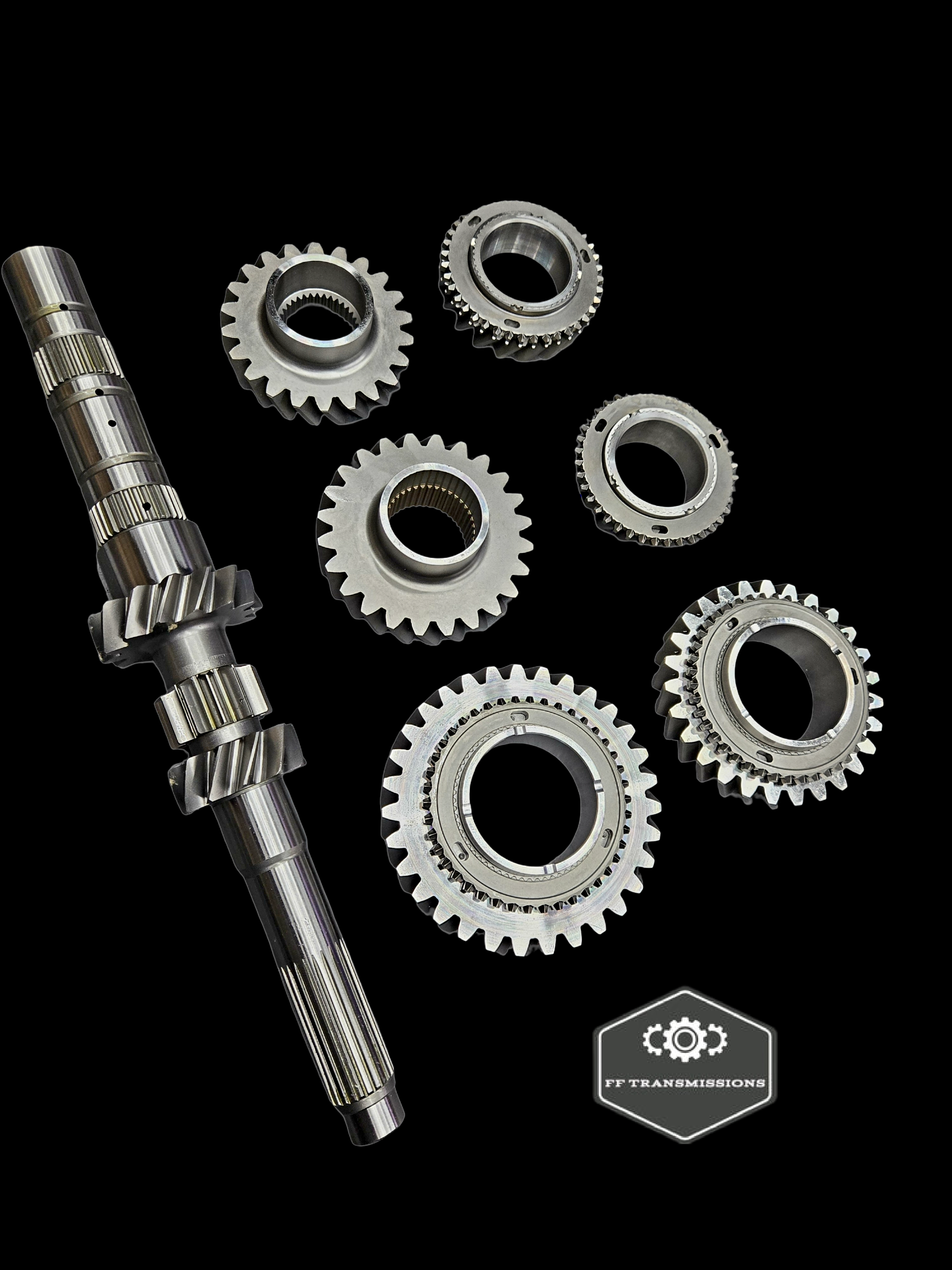 FF TRANSMISSIONS HELICAL CUT TURBO SYNCHRO GEARS HONDA K SERIES K20&K24 1-4 V2
