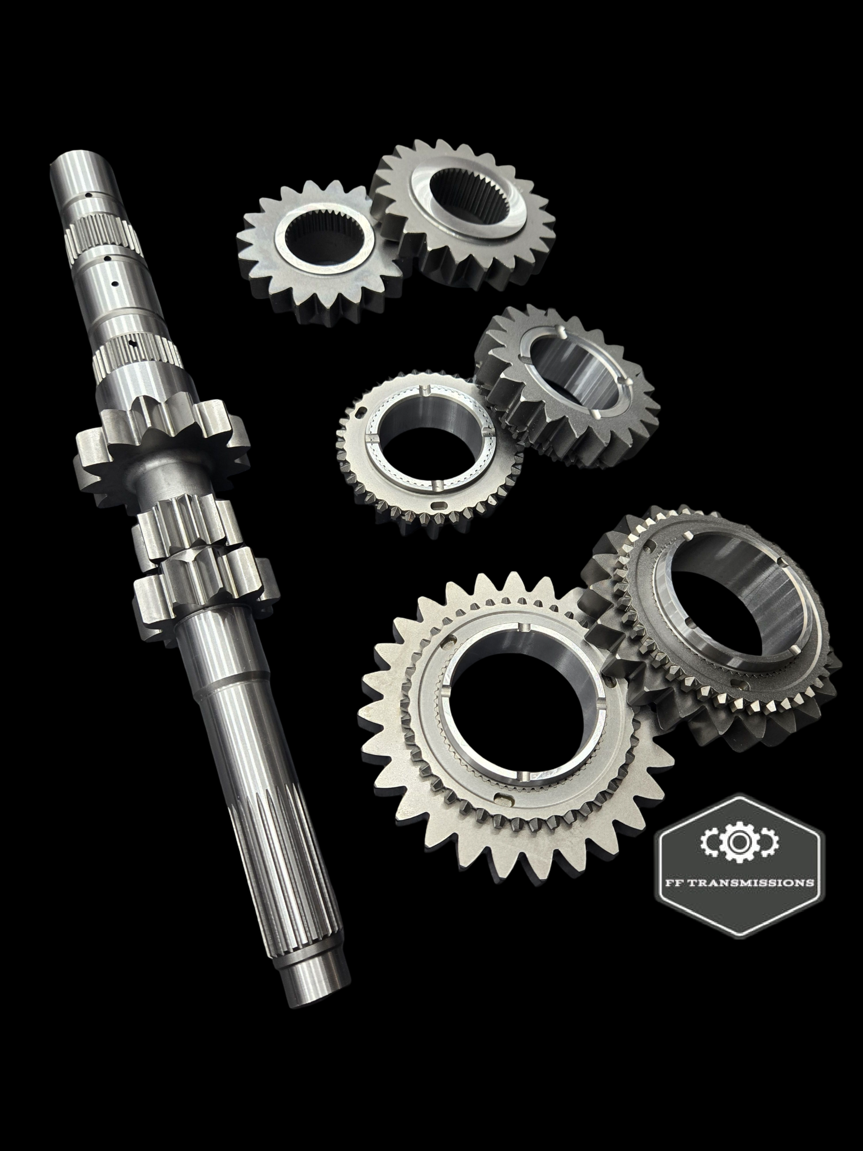 FF TRANSMISSIONS HONDA K SERIES STRAIGHT CUT SYNCHRO GEARS 1-4 V2